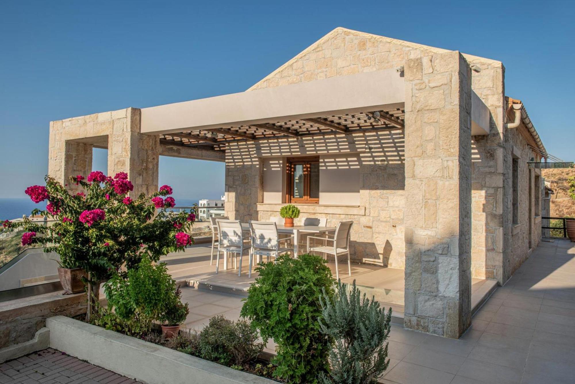 Omega House In Crete Villa Ligaria  Exteriör bild