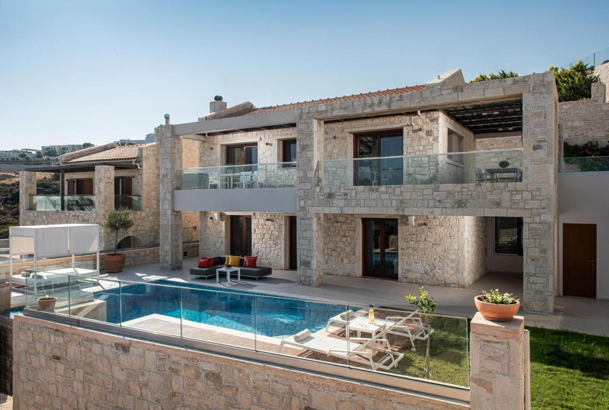 Omega House In Crete Villa Ligaria  Exteriör bild